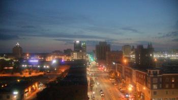Weather camera view of Akron Beacon Journal.