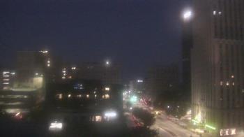 Weather camera view of Akron-Summit County Public Library.