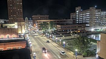 Weather camera view of City of Aurora IL.