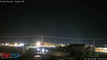 Weather camera view of Borger ISD.