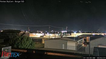 Weather camera view of Borger ISD.