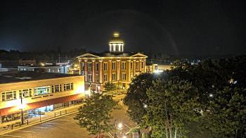 Weather camera view of City of Woodstock.