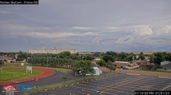 Weather camera view of Friona ISD.