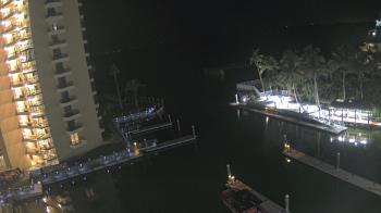 Weather camera view of Sanibel Harbour Yacht Club.