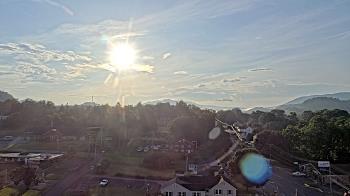 Weather camera view of Russell County Courthouse.