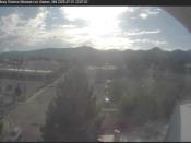 Weather camera view of The Bradbury Science Museum.