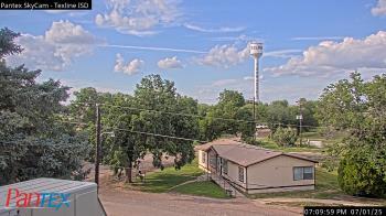 Weather camera view of Texline ISD.