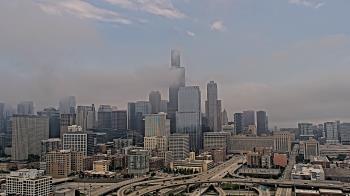 Weather camera view of UIC - University of Illinois Chicago.
